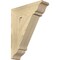 Ekena Millwork Traditional Traditional Rough Sawn Bracket, Douglas Fir, 4"W x 14"D x 18"H BKT04X14X18TRA01RDF - alternate 1